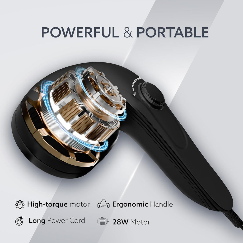 AGARO Atom Plus Electric Handheld Full Body Massager