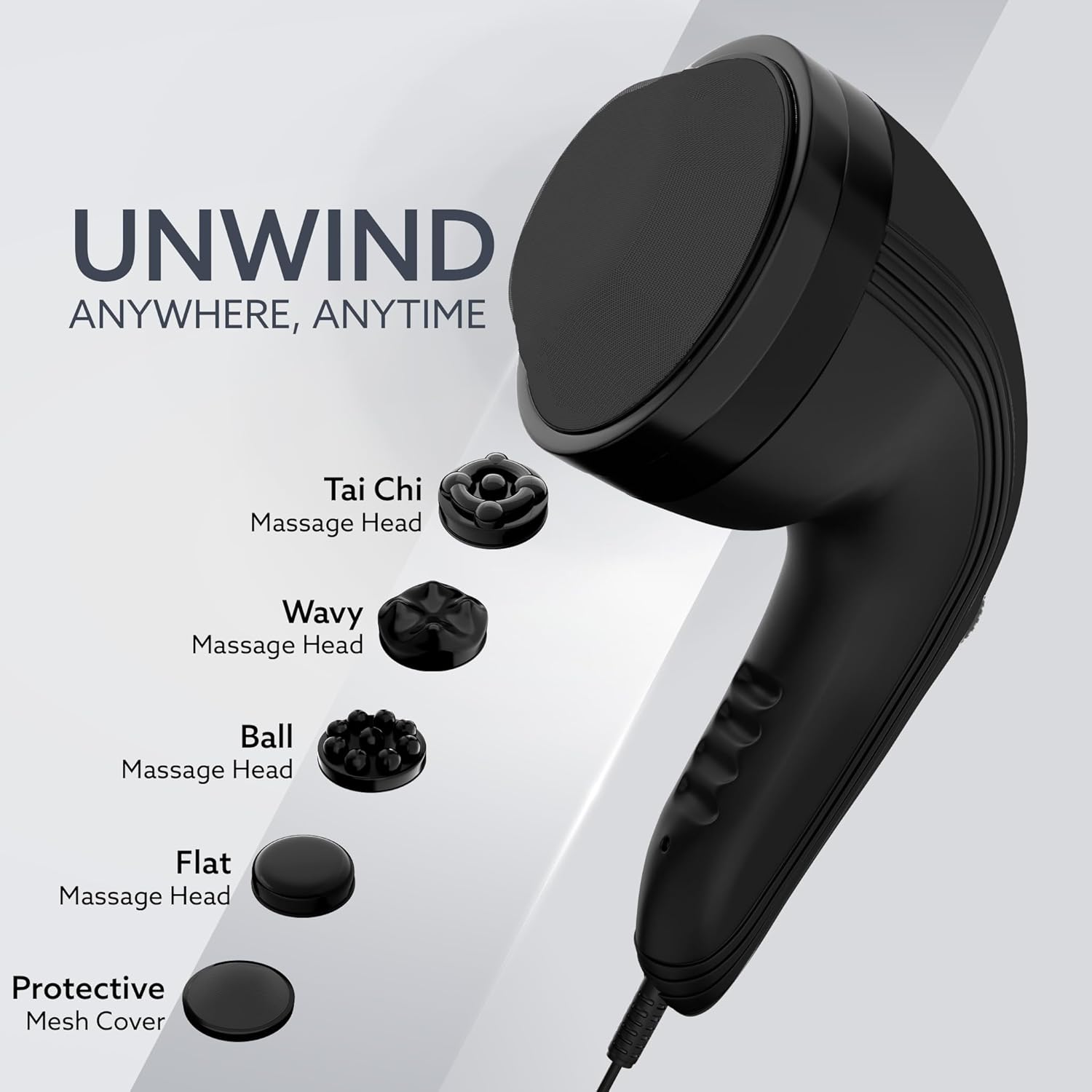 AGARO Atom Plus Electric Handheld Full Body Massager